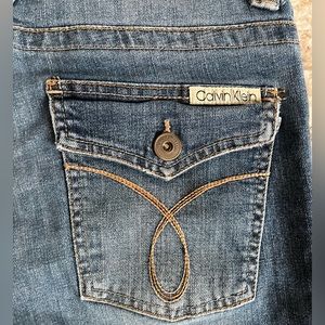 Calvin Klein cropped jeans